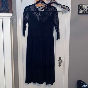 Black Zara dress